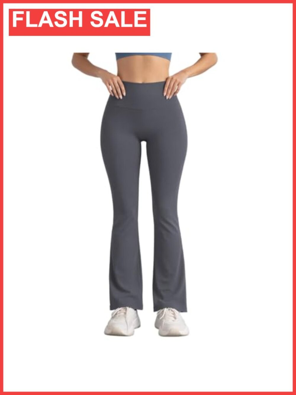 High Waist Flare Leggings Bell Bottom Yoga Pants Palazzo